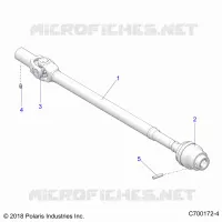 DRIVE TRAIN, FRONT PROP SHAFT