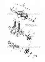 CRANKSHAFT AND PISTON