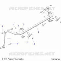 SUSPENSION, REAR STABILIZER BAR