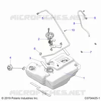 FUEL SYSTEM, FUEL TANK EVAP