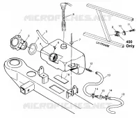 OIL TANK XPRESS 300 W969530 AND XPRESS 400 W969540 (4935923592B004)