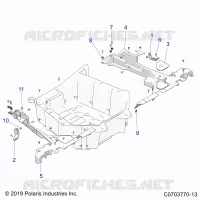 REAR BODYWORK RACK, MOUNTING