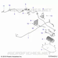 FUEL SYSTEM, FUEL TANK EVAP, CANISTER AND LINES
