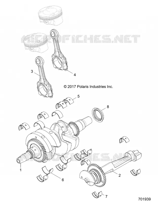 ENGINE, CRANKSHAFT