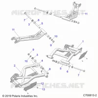 REAR SUSPENSION CONTROL ARMS