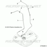 FUEL SYSTEM, LINES, STD.