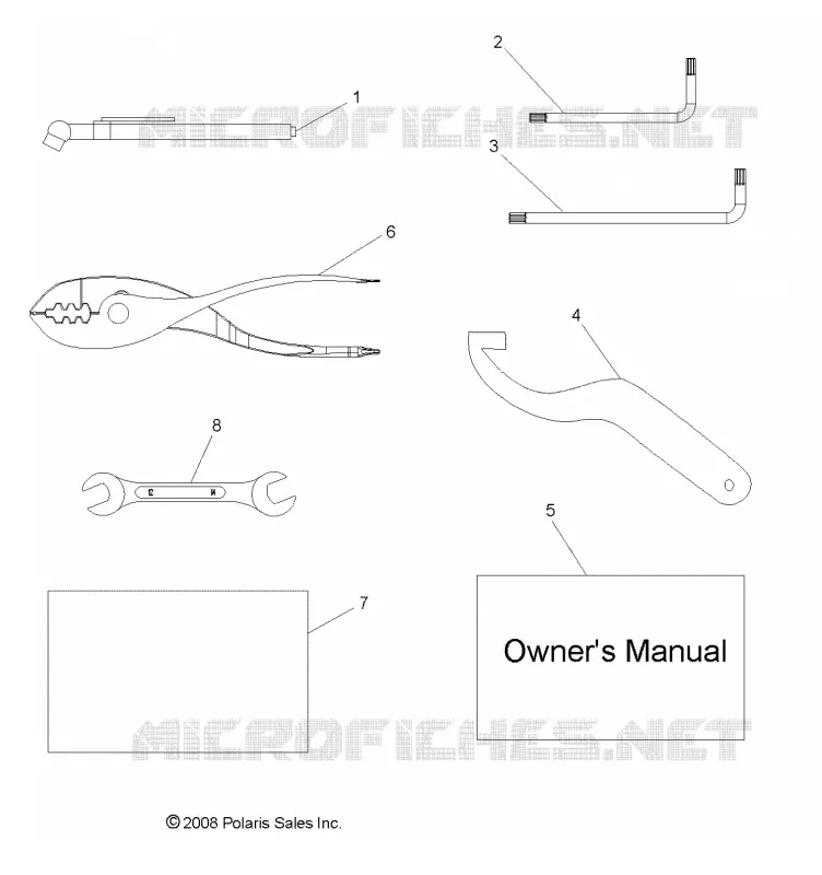 REFERENCES, TOOL KIT  AND OWNERS MANUALS