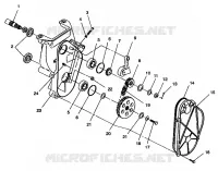 CHAINCASE ASSEMBLY 500 EFI E942774 AND  EFI SKS E942574 (49274127410018)