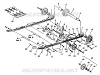 SUSPENSION ASSEMBLY 500 EFI SKS E942574 (49274127410023)