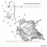 DRIVE TRAIN, MAIN GEARCASE MOUNTING