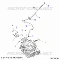 DRIVE TRAIN, MAIN GEARCASE MOUNTING