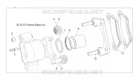 REAR BRAKE CALIPER