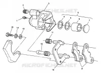 FRONT BRAKE TRAIL BOSS W938527 (4924072407012A)