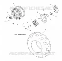 WHEELS, FRONT