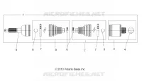 DRIVE TRAIN, REAR DRIVE SHAFT