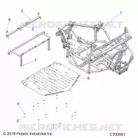 CHASSIS, MAIN FRAME