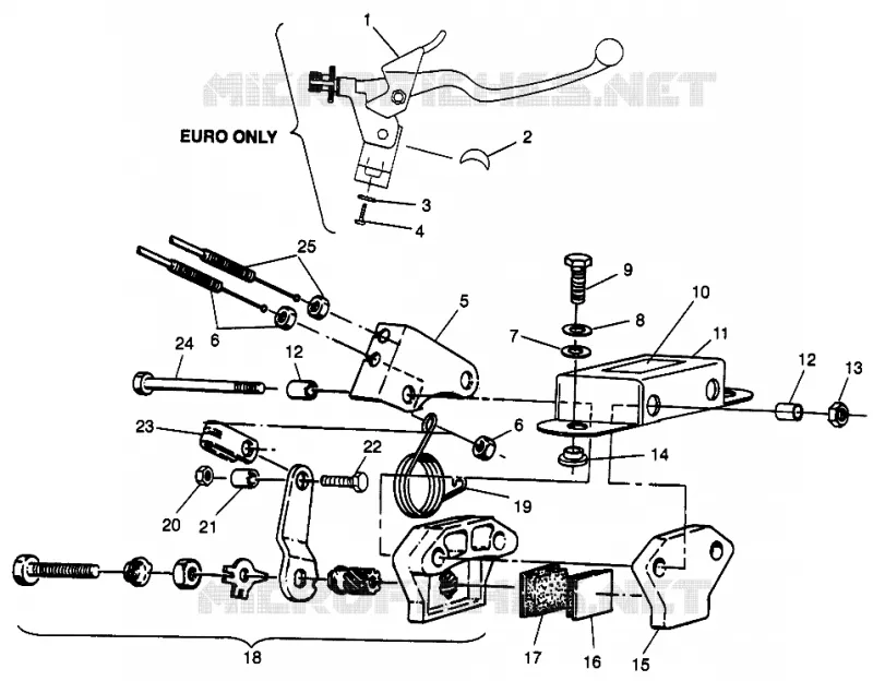 BRAKE LIGHT GT 0973133 AND EUROPEAN LITE GT E973133 (4938253825C002)