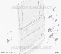 DOORS MOUNTING, REAR