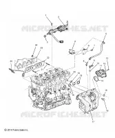 ENGINE, MANIFOLDS, AND FUEL RELATED PARTS