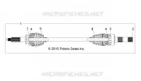 DRIVE TRAIN, REAR HALF SHAFT, RH
