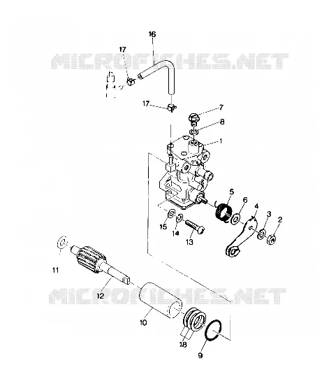 OIL PUMP   STAR TRAK (4912731273024A)