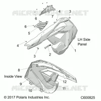 SIDE PANELS, LH