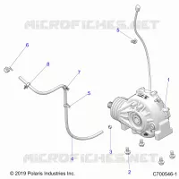 DRIVE TRAIN, FRONT GEARCASE MOUNTING