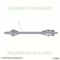 DRIVE TRAIN, FRONT HALF SHAFT