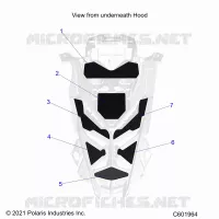 HOOD FOAM/SEAL