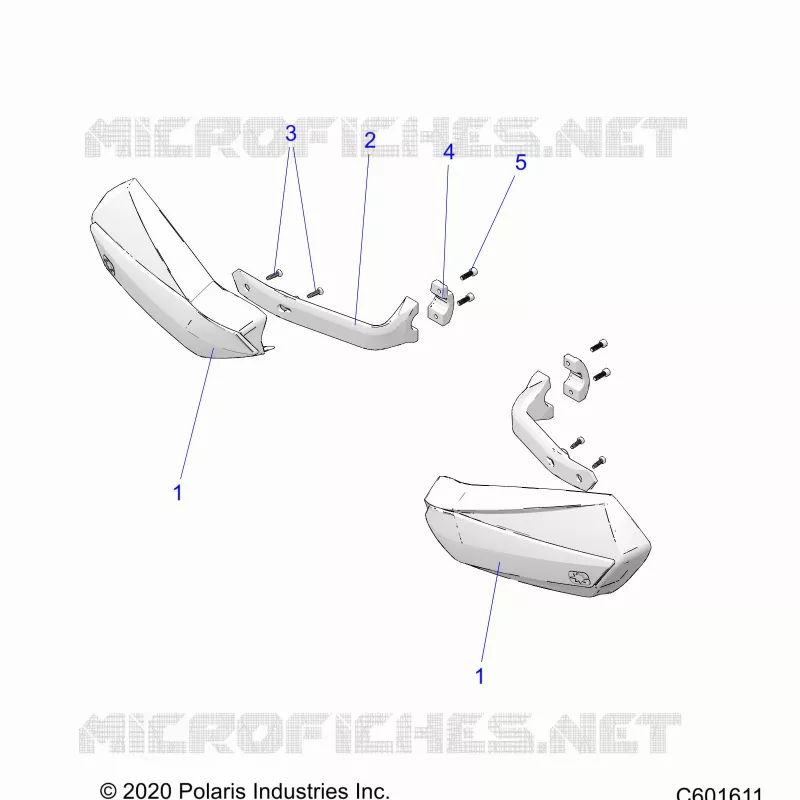 STEERING, HAND GUARDS