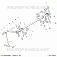 SUSPENSION, FRONT STABILIZER BAR