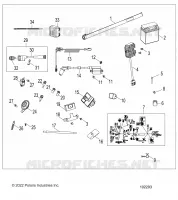 ELECTRICAL, SWITCHES, HARNESS AND INDICATORS