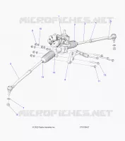STEERING GEAR BOX W/EPS AND RELATED