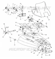 HOOD ULTRA SKS 0960578,  EURO ULTRA SKS E960578,  AND  ULTRA RMK 0960978 (4931683168A010)