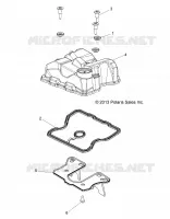 ENGINE, VALVE COVER