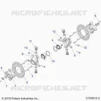 FRONT SUSPENSION HUB