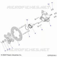 SUSPENSION, REAR CARRIER