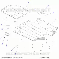 CHASSIS, SKID PLATES