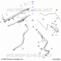 ENGINE, COOLING SYSTEM, RADIATOR