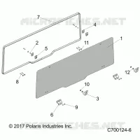 REAR BODYWORK WINDOW