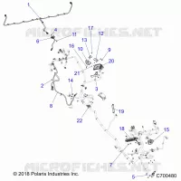 WIRE HARNESS COMPONANTS- R19RSU99/A/B (C700480)