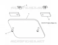 BODY, SWIVELPACK LATCH COVER