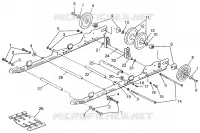 SUSPENSION 440 XC 0971760 (4937873787B011)