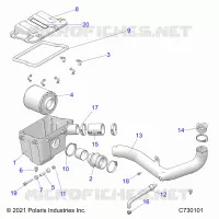 ENGINE, AIR INTAKE SYSTEM