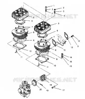 CYLINDER  TRAIL 0940761 AND TRAIL DELUXE 0940262 (4928862886C013)