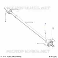 DRIVE TRAIN, REAR PROP SHAFT