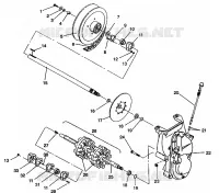DRIVE TRAIN ASSEMBLY CLASSIC E942865 AND  CLASSIC TOURING E942875 (49274027400020)
