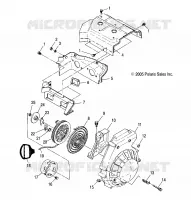 BLOWER HOUSING    RECOIL STARTER