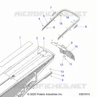 BUMPER, REAR