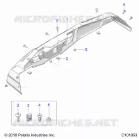BUMPER, REAR